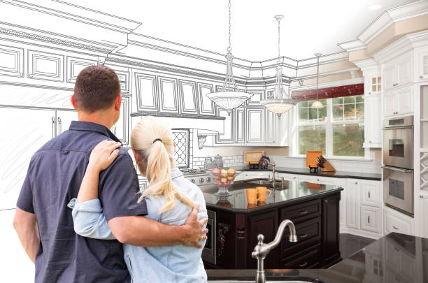 Professional Countertop Replacement technician working in Warrington, FL